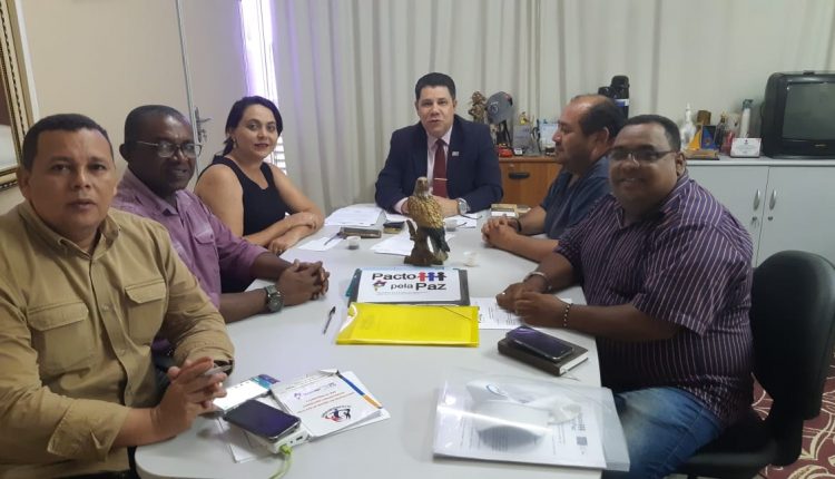 Coordenador Executivo do Pacto pela Paz recebe Presidentes dos Conselhos Comunitários pela Paz de Timon