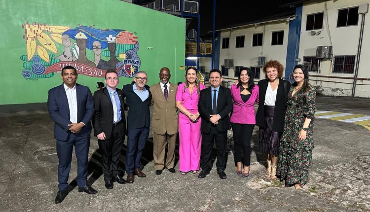 No dia 11/08, o Pacto Pela Paz esteve no Centro Universitário Maurício de Nassau (UNINASSAU) em São Luís para o lançamento do programa SER MULHER e inauguração da SALA LILÁS da UNINASSAU.