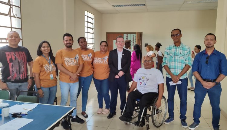 COORDENADOR EXECUTIVO DO PACTO PELA PAZ E AUTORIDADES LOCAIS PARTICIPAM DO 1º ENCONTRO DAS ENTIDADES DE APOIO ÀS PESSOAS COM DEFICIÊNCIA NA ÁREA ITAQUI-BACANGA