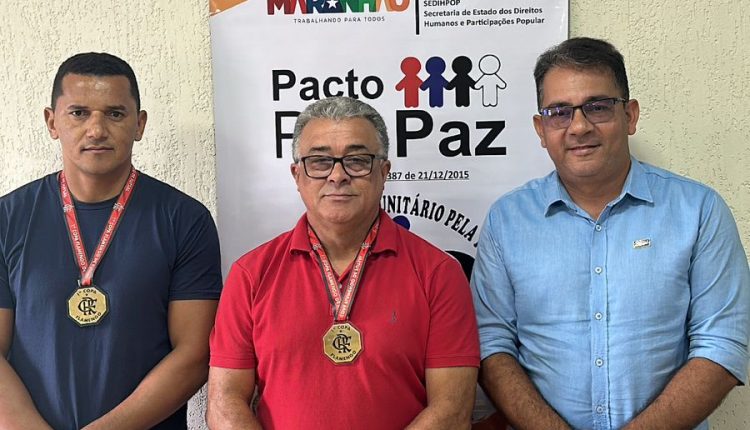 O MAJOR ALAN, COORDENADOR DO PACTO PELA PAZ NA REGIÃO TOCANTINA, FORTALECE PARCERIA EM REUNIÃO COM O PREFEITO DE JOÃO LISBOA