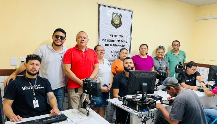 EXPEDIÇÃO DE CARTEIRAS DE IDENTIDADE PROMOVIDA PELO PACTO PELA PAZ E INSTITUTO DE IDENTIFICAÇÃO BENEFICIA POPULAÇÃO EM PAÇO DO LUMIAR, MARANHÃO
