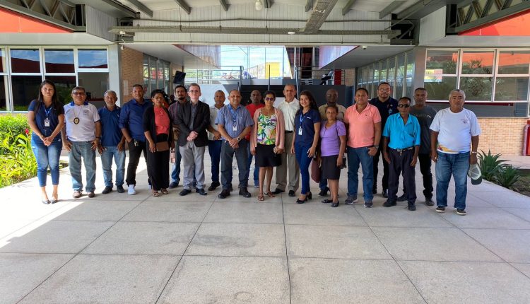 VISITA DO PACTO PELA PAZ AO SENAI EM ROSÁRIO, SITUADO NO CENTRO DE EDUCAÇÃO PROFISSIONAL E TECNOLÓGICO CRISTIANA PARISE DE ANDRADE