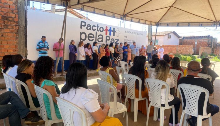 É INAUGURADA NOVA SEDE DO CONSELHO COMUNITÁRIO PELA PAZ DO RESIDENCIAL NOVA TERRA COM GRANDE AÇÃO SOCIAL