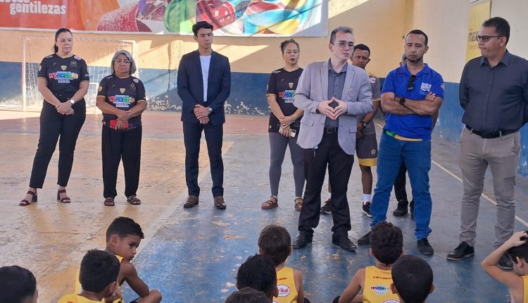 COORDENAÇÃO DO PACTO PELA PAZ VISITA PROJETO ALVORADA NA CIDADE DE IMPERATRIZ