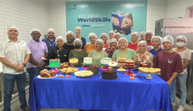 SENAI e Pacto Pela Paz encerram mais um curso de confeiteiro, capacitando profissionais para o mercado de trabalho, com apoio do Grupo Mateus