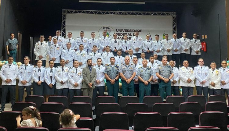 40 NOVOS ESPECIALISTAS EM GESTÃO DE SEGURANÇA PÚBLICA RECEBEM CERTIFICAÇÃO EM SOLENIDADE NA UFMA