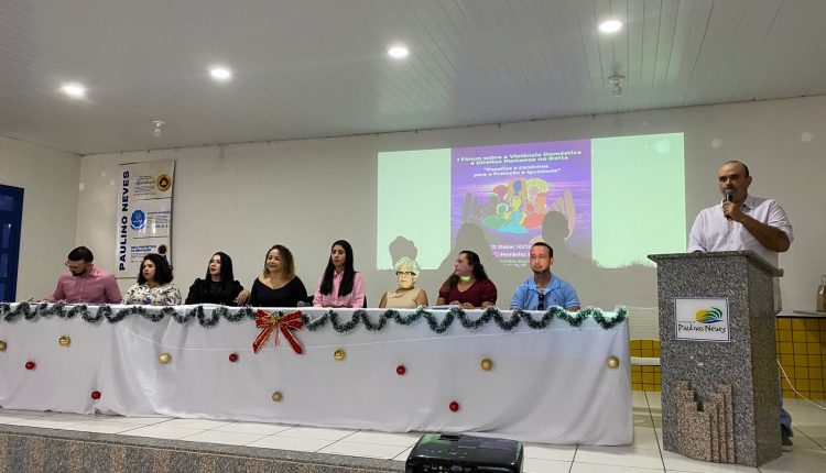 PACTO PELA PAZ MARCA PRESENÇA NO I FÓRUM SOBRE VIOLÊNCIA DOMÉSTICA E DIREITOS HUMANOS NO DELTA