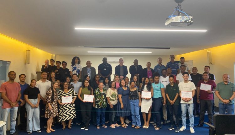 PARCERIA ENTRE PACTO PELA PAZ E SENAI CERTIFICA 149 ALUNOS EM FORMAÇÃO PROFISSIONAL EM SÃO LUIS