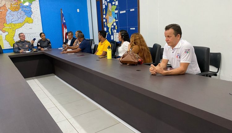 CONSELHOS COMUNITÁRIOS PELA PAZ SE REÚNEM COM COMANDO DA PMMA PARA REFORÇO NA SEGURANÇA DOS BAIRROS
