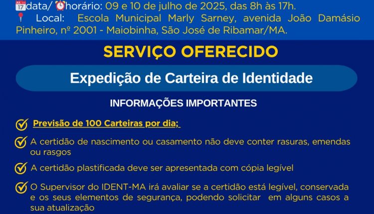 PACTO PELA PAZ, IDENT-MA E CONSELHO COMUNITÁRIO PELA PAZ DO RESIDENCIAL NOVA TERRA REALIZAM AÇÃO SOCIAL COM EMISSÃO DE DOCUMENTOS NO BAIRRO MAIOBINHA, EM SÃO JOSÉ DE RIBAMAR