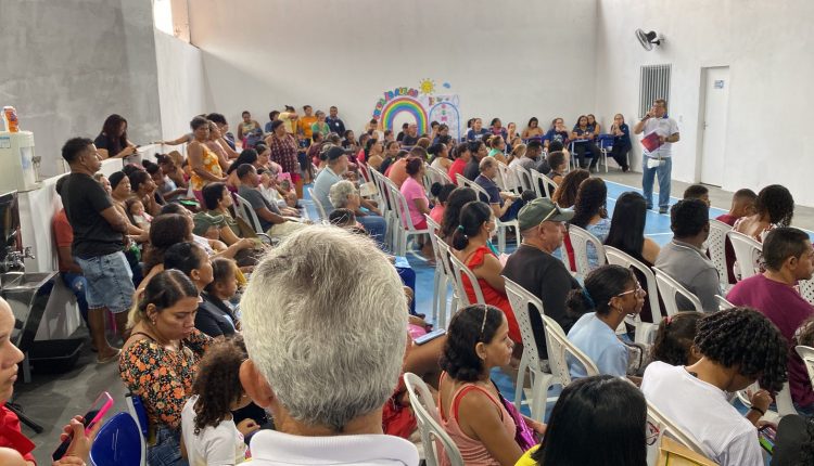 AÇÃO SOCIAL DO PACTO PELA PAZ LEVA MAIS DE MIL ATENDIMENTOS GRATUITOS AO BAIRRO SÃO RAIMUNDO