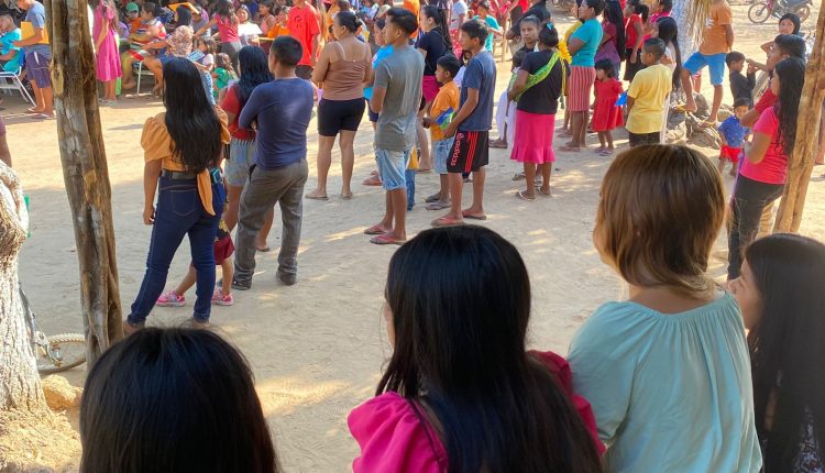 AÇÃO SOCIAL BENEFICIA POVOS INDÍGENAS EM ARAME E SEGUE PELO TERCEIRO DIA DE ATENDIMENTOS