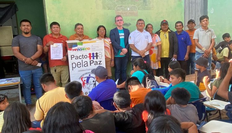 CONSELHO COMUNITÁRIO PELA PAZ DOS POVOS INDÍGENAS SÃO EMPOSSADOS NA ALDEIA ZUTIWA, REGIÃO ARARIBOIA, EM ARAME/MA